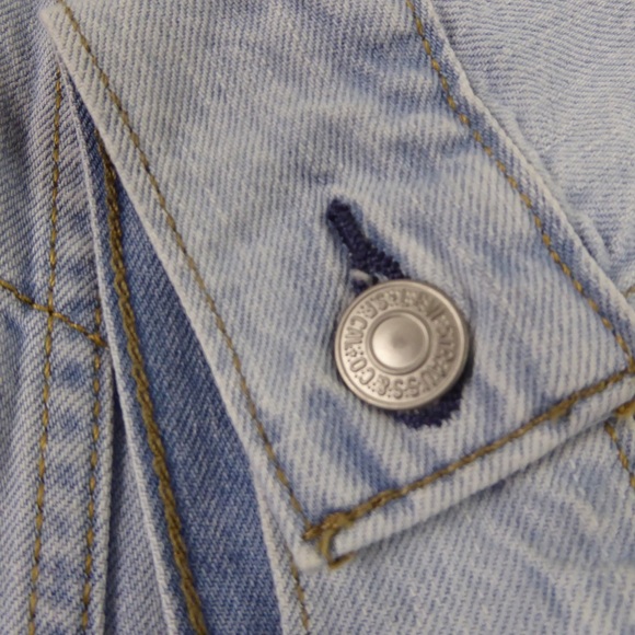 Levi’s Cotton Denim Trucker Jean Jacket NWT Light Blue Wash - Picture 10 of 10